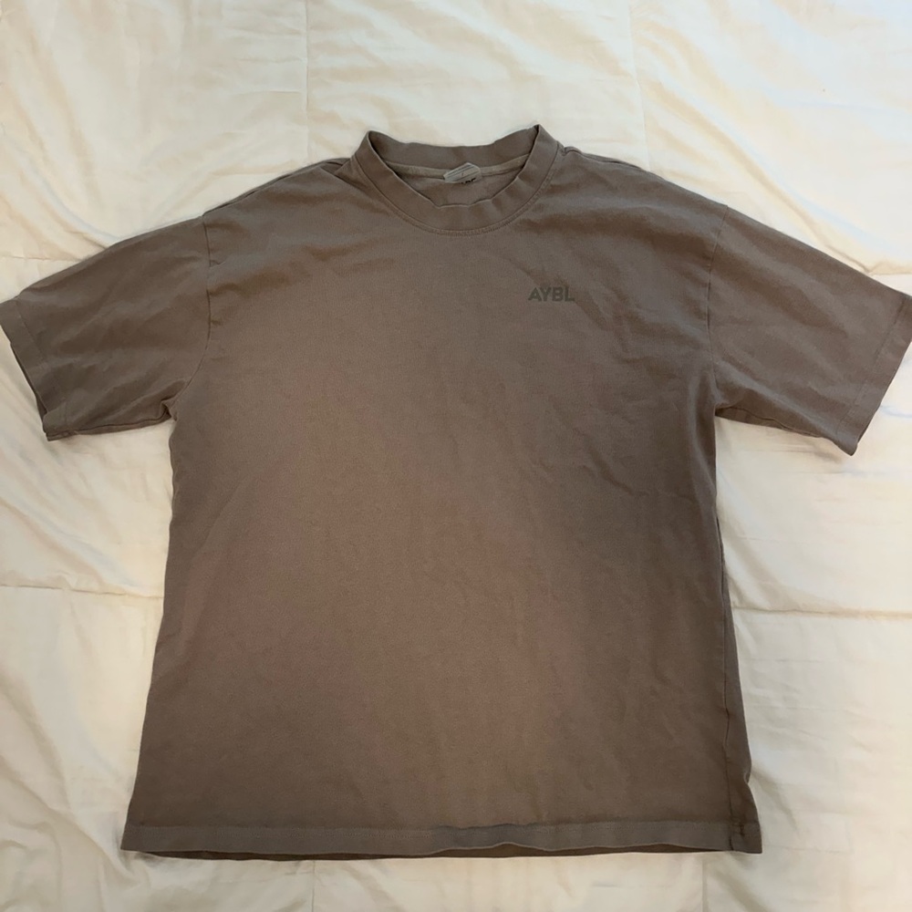 AYBL Men's Short Sleeve Crewneck T-Shirt — Taupe Brown